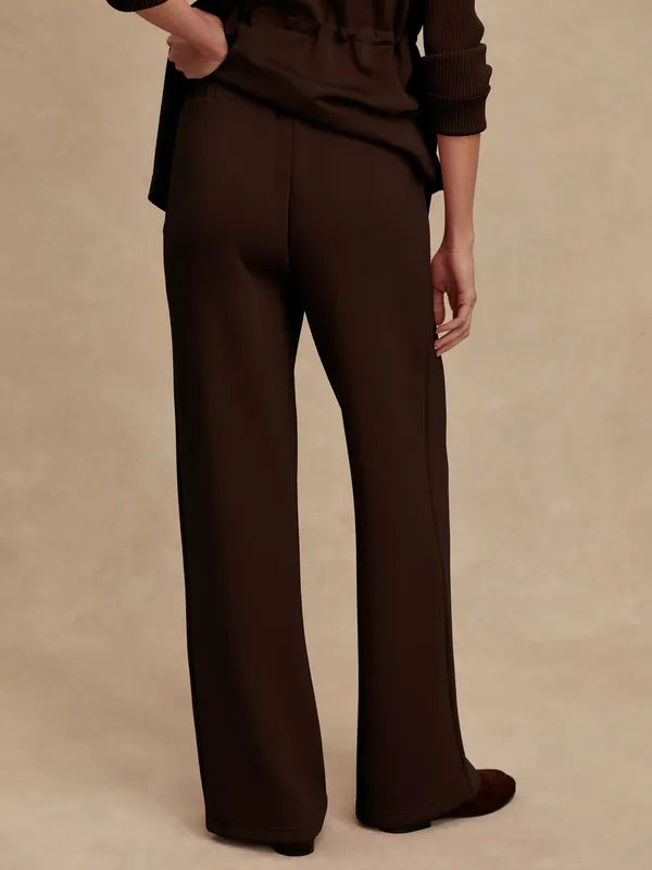 Varley Wide Leg Pant (28") - Coffee Bean