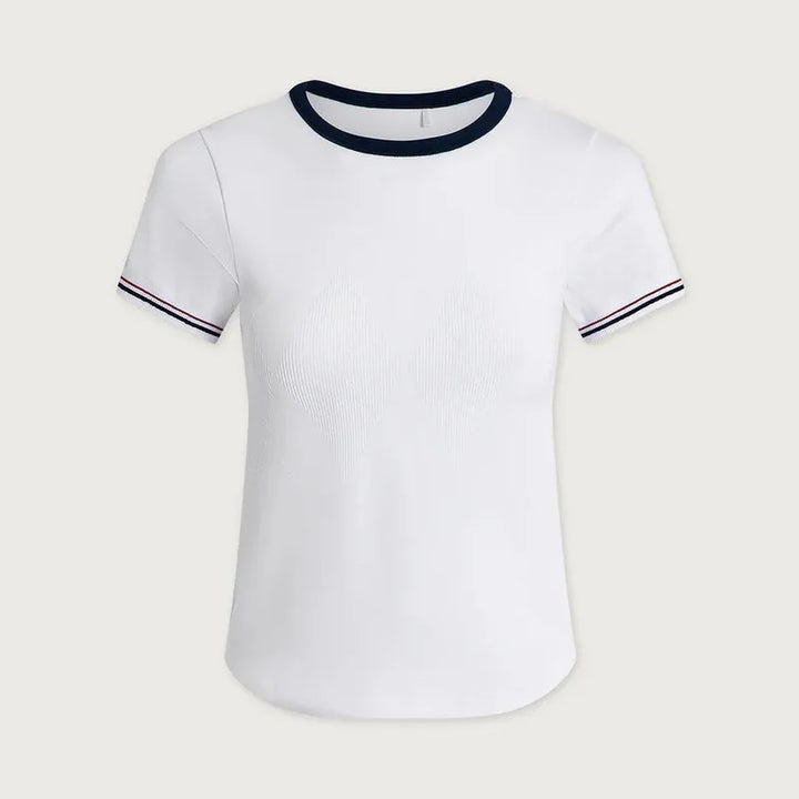 Varley Gleadle Seamless Tee - White