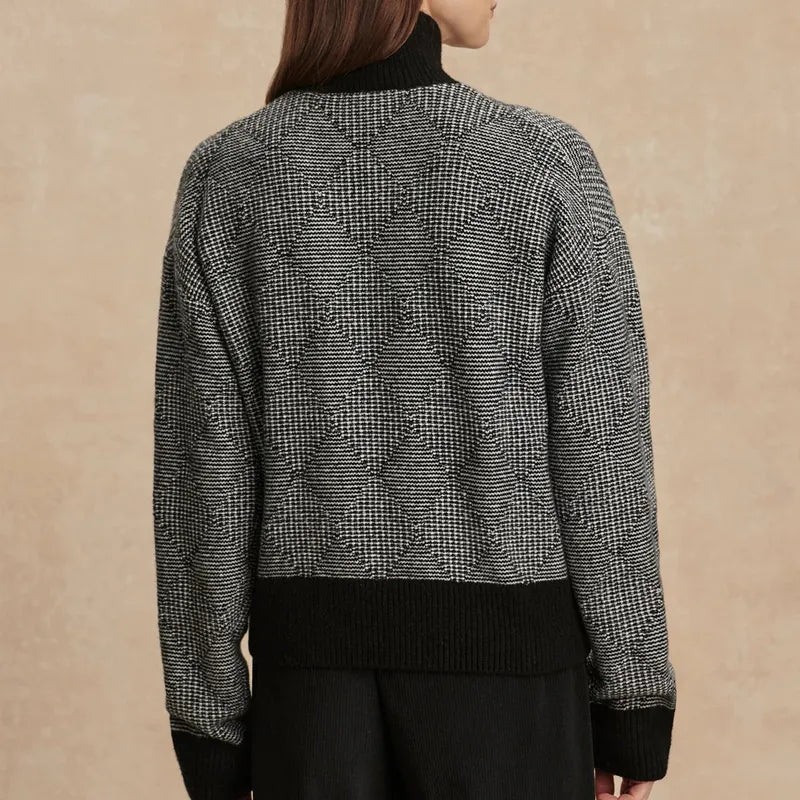 Varley Aldridge Zip Sweater - Black