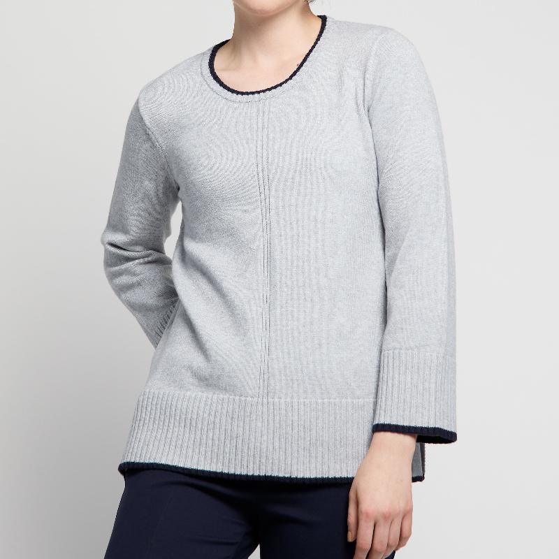 Atelier by Lyse Spenard Crew - Grey/Navy