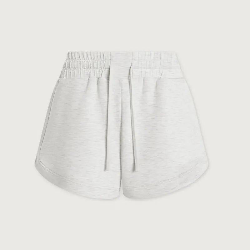 Varley Ollie Hi-Rise Shorts (3.5") - Ivory Marl