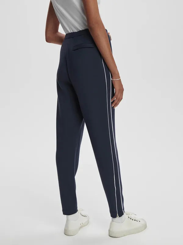 Varley Slim Piped Pants (27.5") - Navy