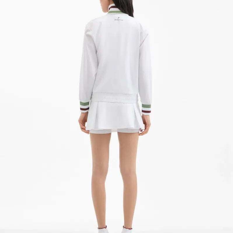 Veronica Beard Volley Track Jacket - White