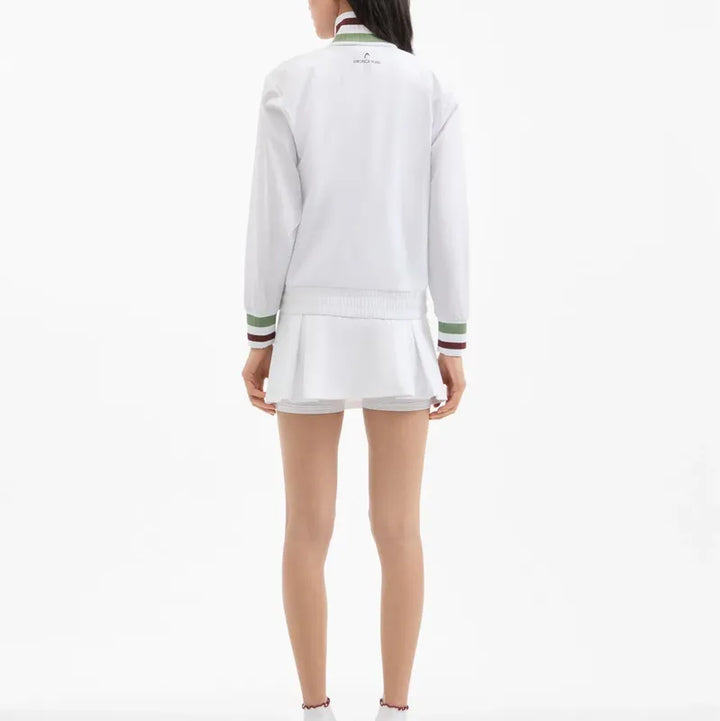 Veronica Beard Volley Track Jacket - White
