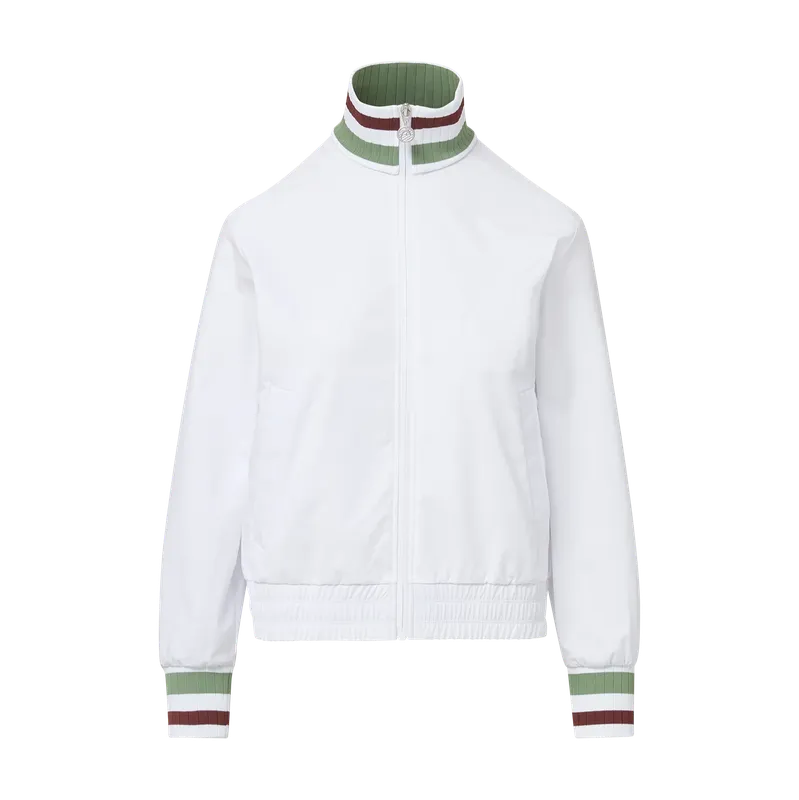 Veronica Beard Volley Track Jacket - White