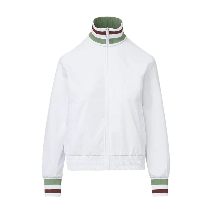 Veronica Beard Volley Track Jacket - White