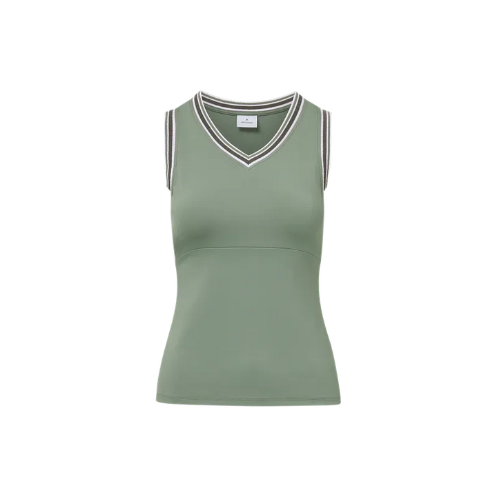 Veronica Beard Spin S/L Tank - Thyme