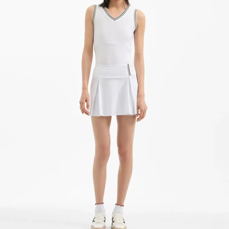Veronica Beard Spin S/L Tank - White