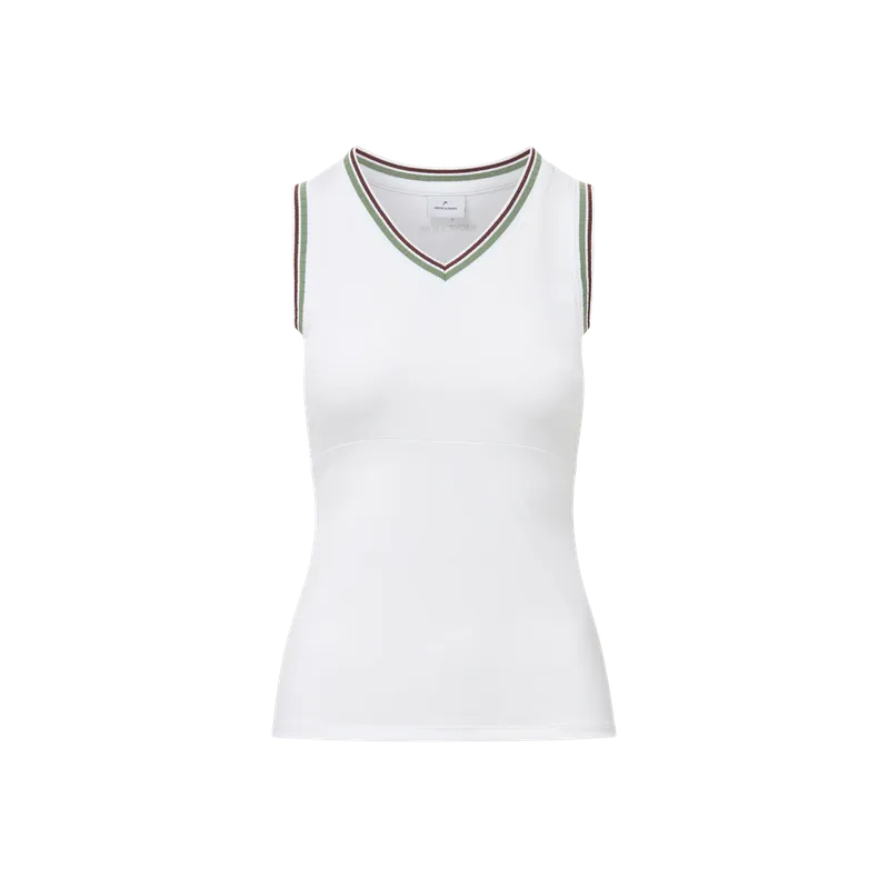 Veronica Beard Spin S/L Tank - White