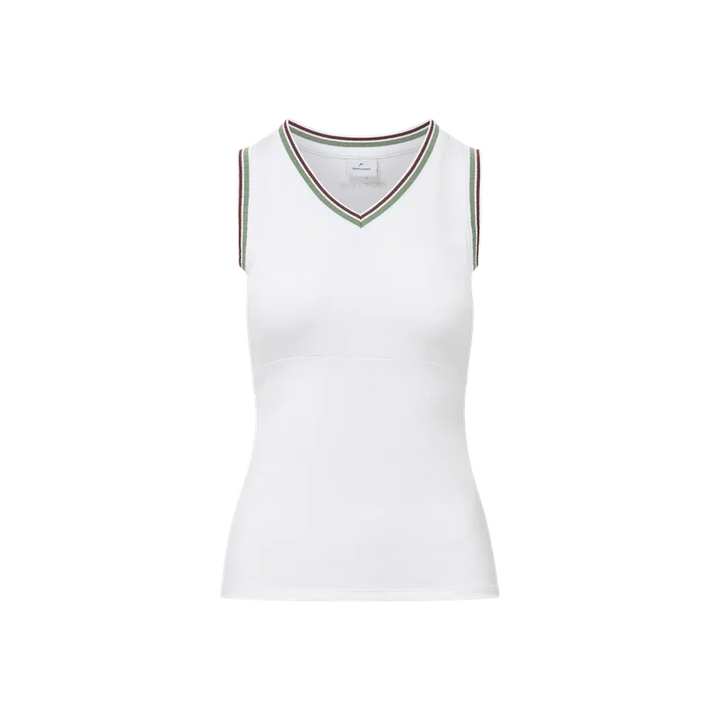 Veronica Beard Spin S/L Tank - White