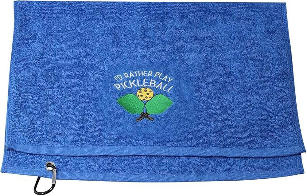 Pickleball Towel - I'd Rather Play Pickleball