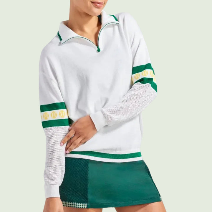 L'Oeuf Poche Down The Line Skort - Green