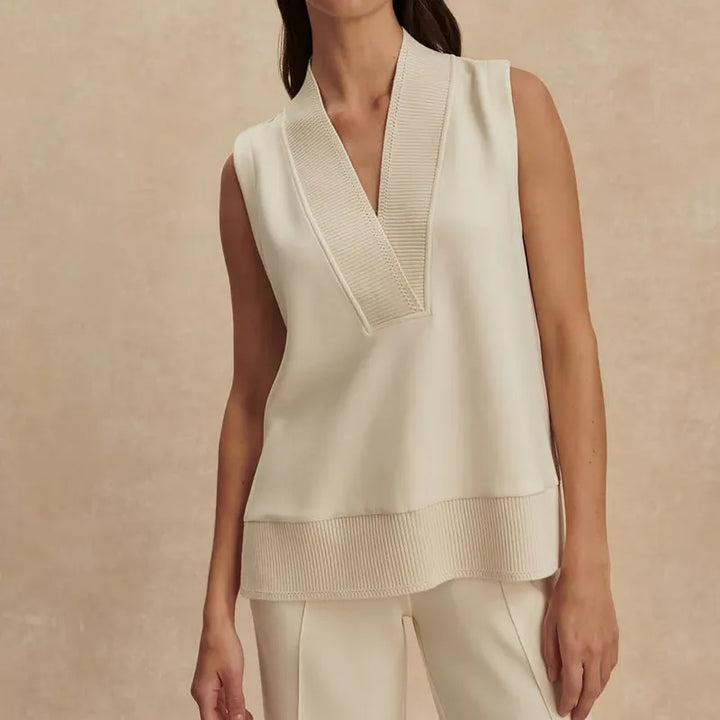 Varley Freida Tank - Pristine Ivory