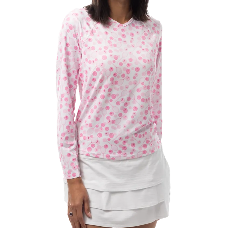SanSoleil Sunglow Play 4 Pink L/S T-Shirt - Play 4 Pink