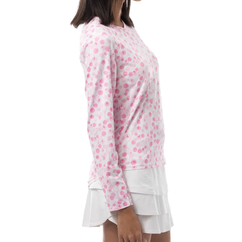 SanSoleil Sunglow Play 4 Pink L/S T-Shirt - Play 4 Pink