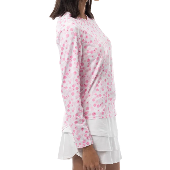 SanSoleil Sunglow Play 4 Pink L/S T-Shirt - Play 4 Pink