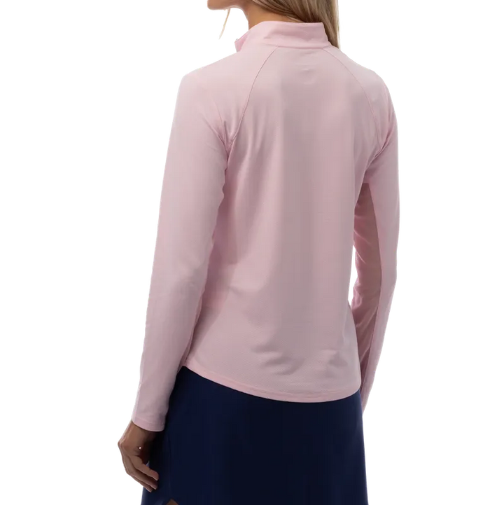 SanSoleil Soltek Lux L/S Mock - Ballet Pink