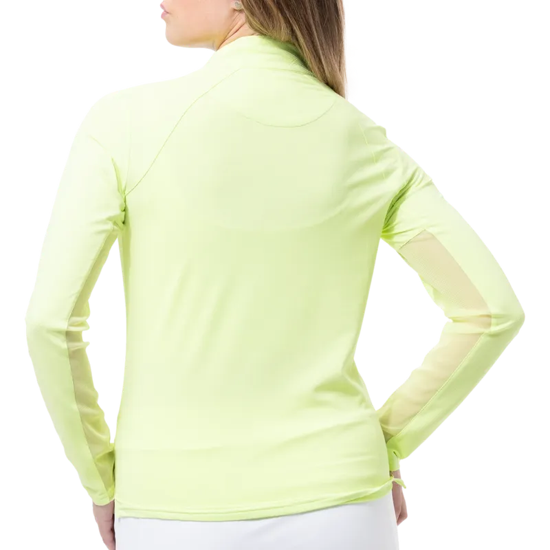 SanSoleil Soltek Lux L/S Mock - Lime