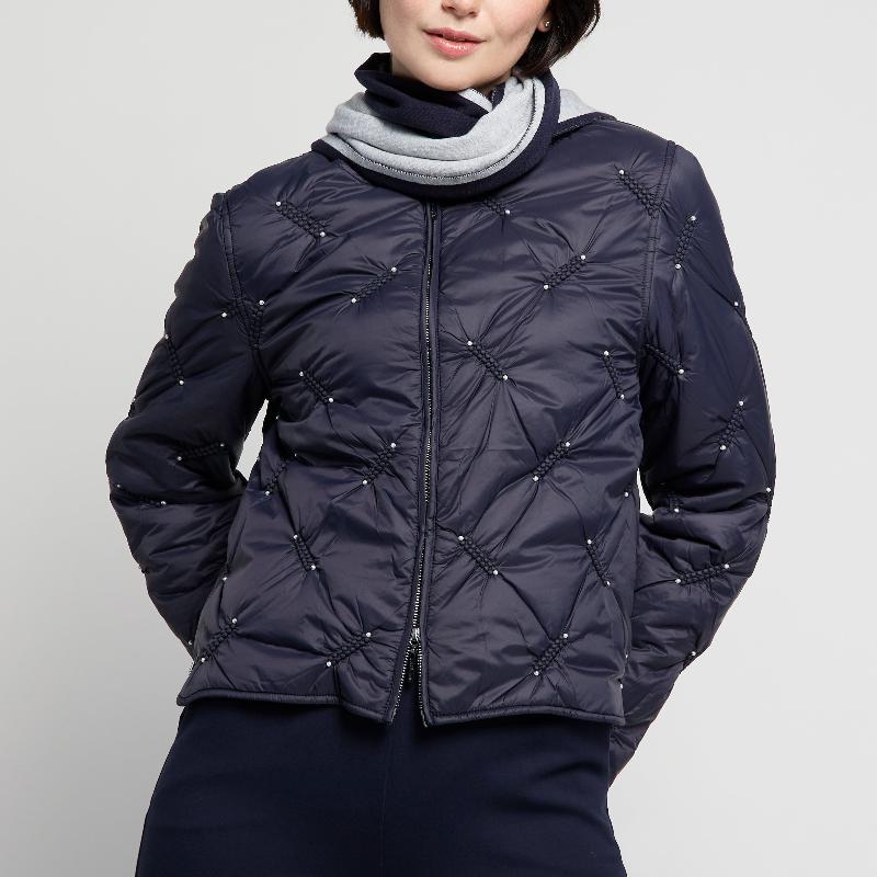 Atelier by Lyse Spenard Pearl Bomber - Navy