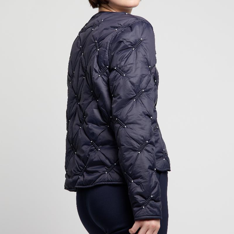 Atelier by Lyse Spenard Pearl Bomber - Navy