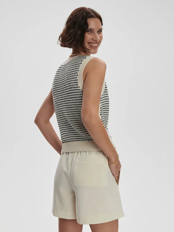 Varley Knowles Knit Vest - Birch Multi
