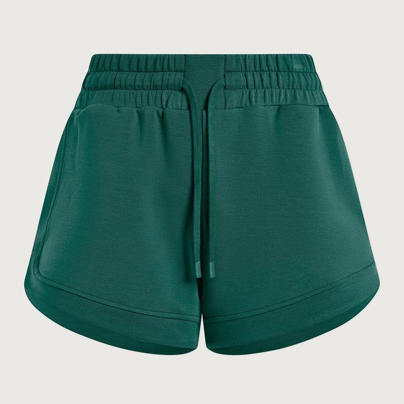 Varley Ollie Hi-Rise Shorts (3.5") - Forest Green