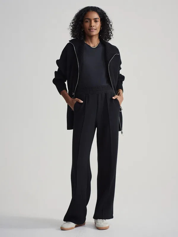 Varley Wide Leg Pant (28") - Black