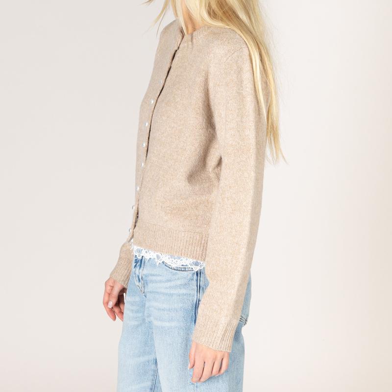 Lyla & Luxe Aviva Cardigan - Sand