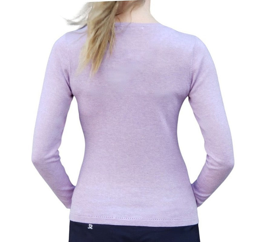 Alashan Cashmere V - Neck Pullover - Lavender