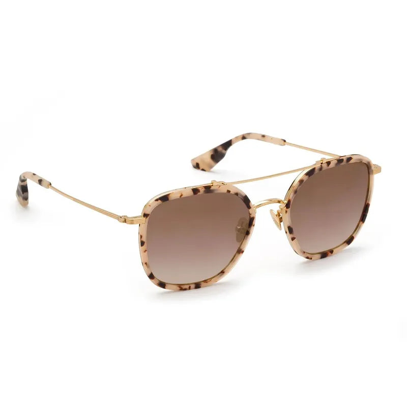 Krewe Austin Sunglasses - 24K Titanium/Oyster