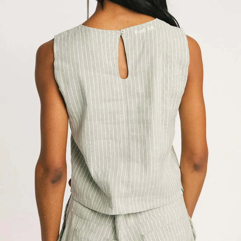 Fore All Breeze Top - Sea Green