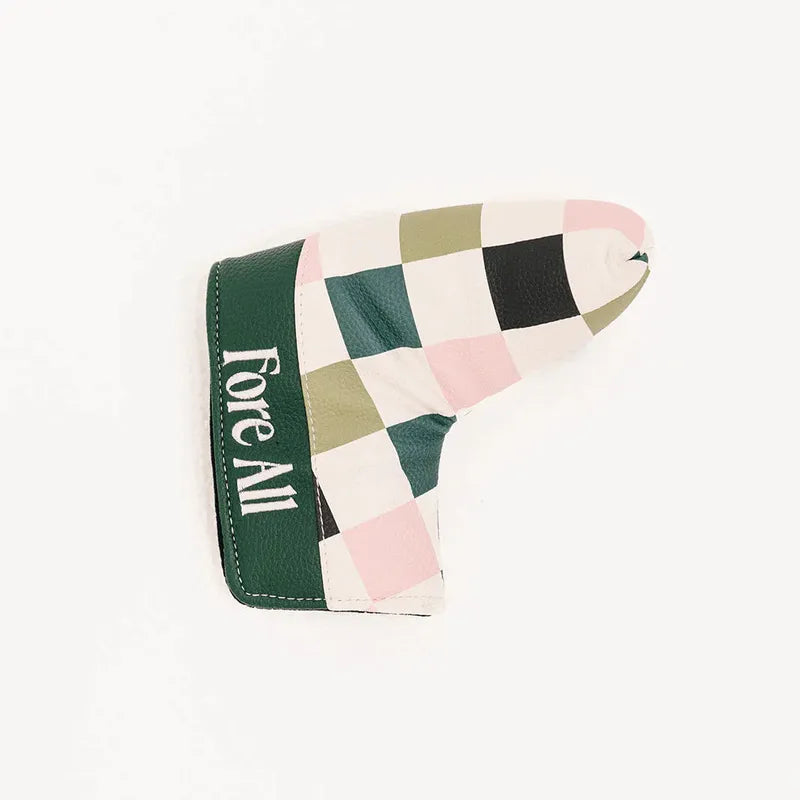 Fore All Banks Blade Cover - Barbie Check