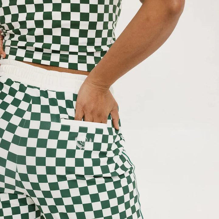 Fore All Bronson Pants - Green/White Check