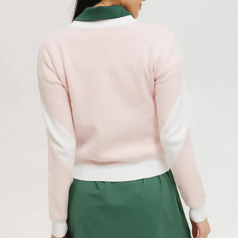 Fore All Fore Sweater - Pink/White