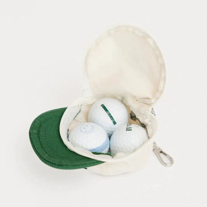 Fore All Hat Bag Charm - White/Green