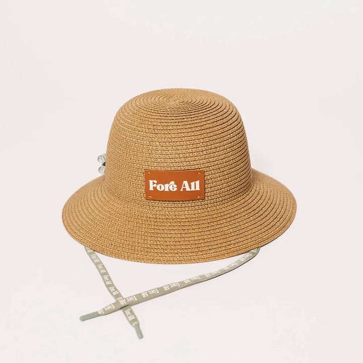 Fore All Bay Bucket Hat - Rattan Beige