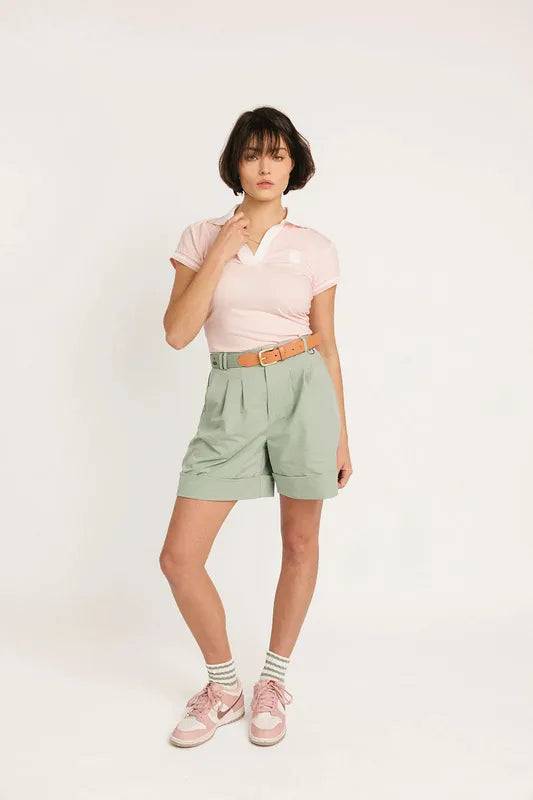 Fore All Club Angie Polo - Pink