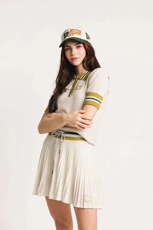 Fore All Coastal Polo - Cream Sugar