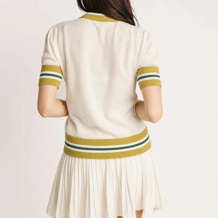 Fore All Coastal Polo - Cream Sugar