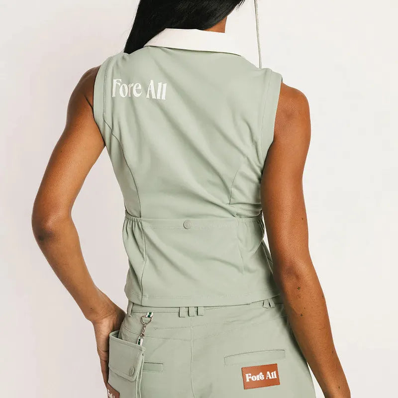 Fore All Tackle Polo - Sea Green