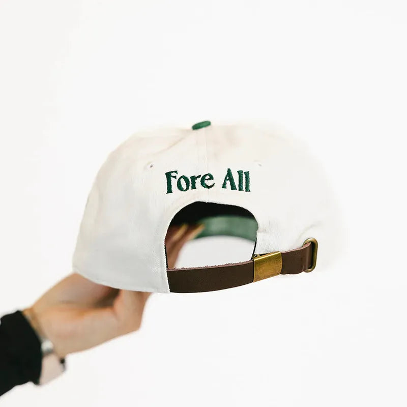 Fore All Fore Hat - White/Green