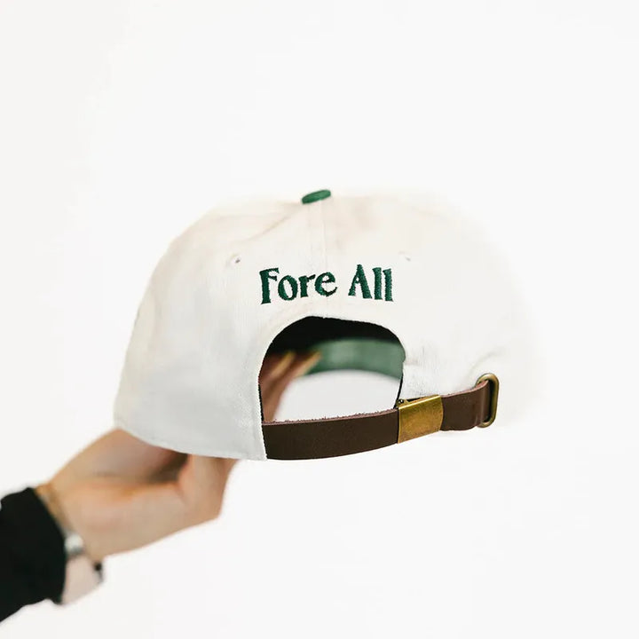 Fore All Fore Hat - White/Green