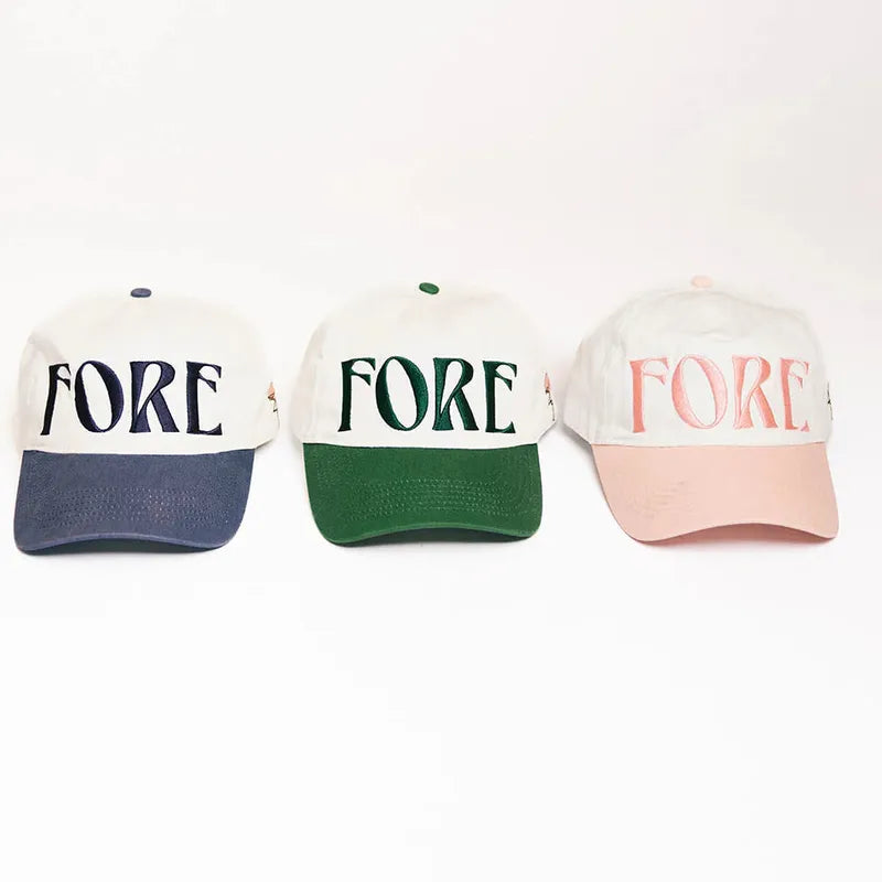 Fore All Fore Hat - White/Green
