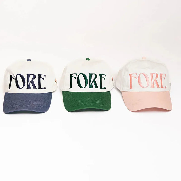 Fore All Fore Hat - White/Green