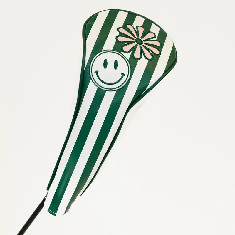 Fore All Lavelle Driver Cover - Green/White Stripes
