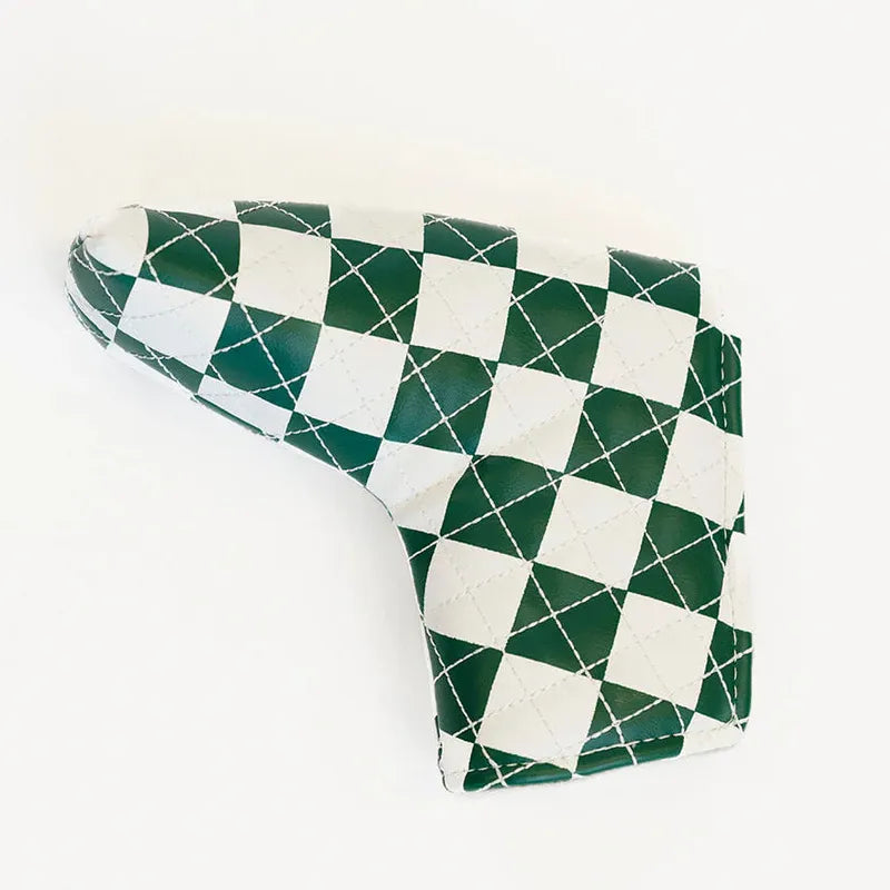 Fore All Banks Blade Cover - Green/White Check