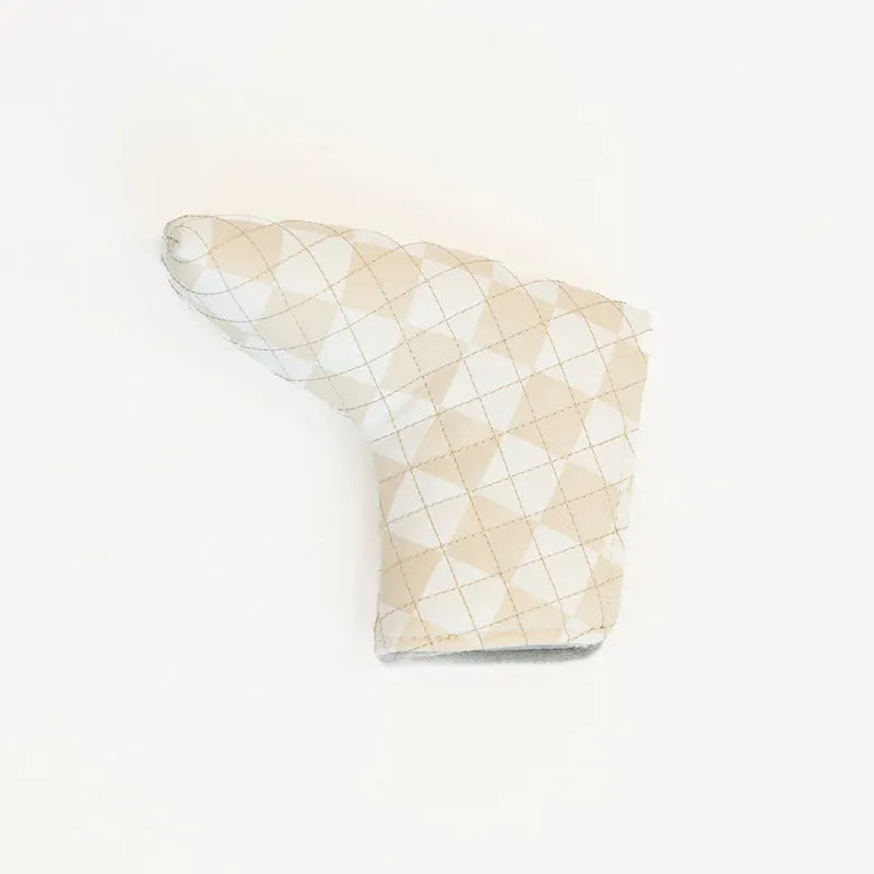 Fore All Banks Blade Cover - Sand/White Check
