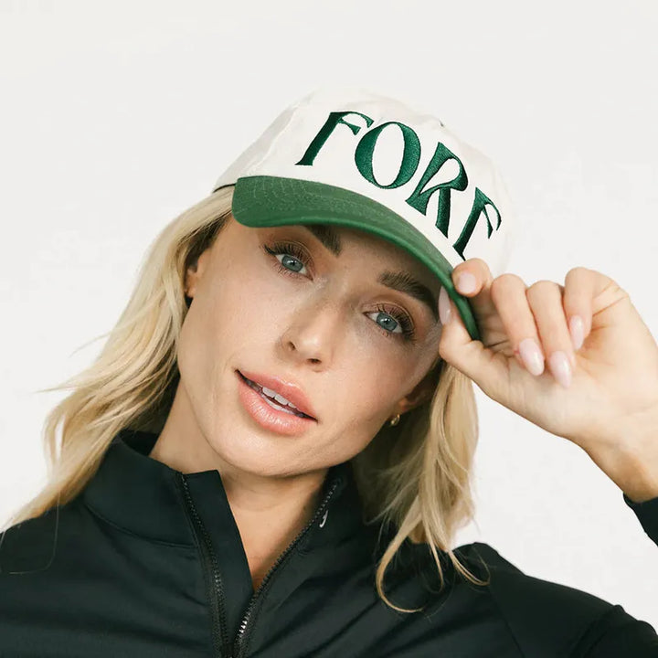 Fore All Fore Hat - White/Green
