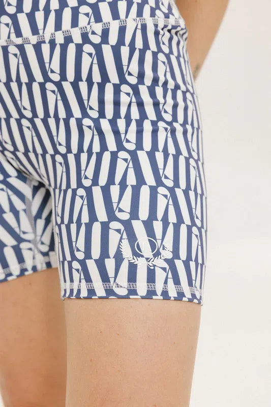 Fore All Biddy Shorties - Indigo/White