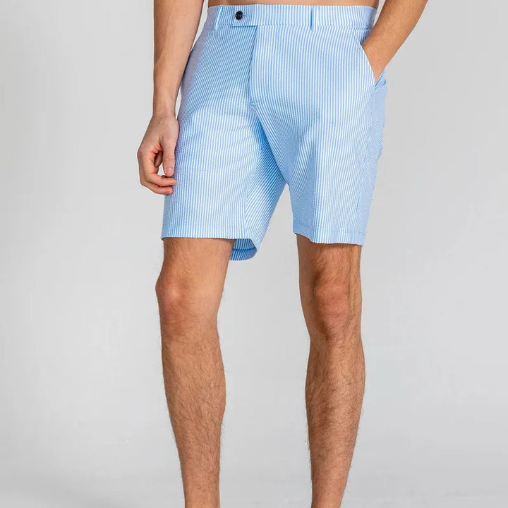 Redvanly Men's Becker Shorts (7.5")- Mist Blue
